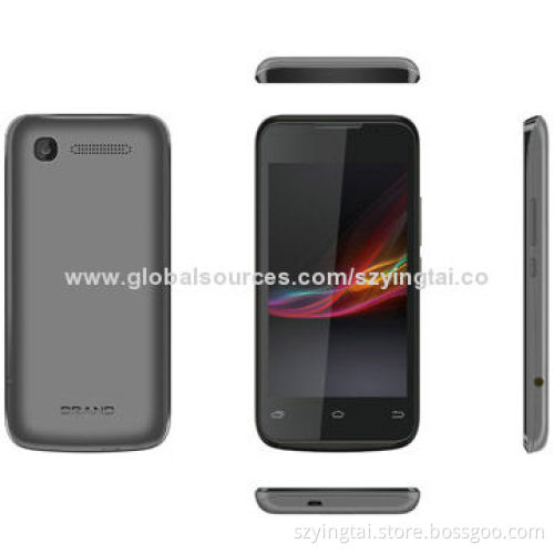 MTK6572 Android 4.1 Smartphones, 4GB + 512MB Memory, Supports Dual-SIM and Standby and GPS, CE&RoHS